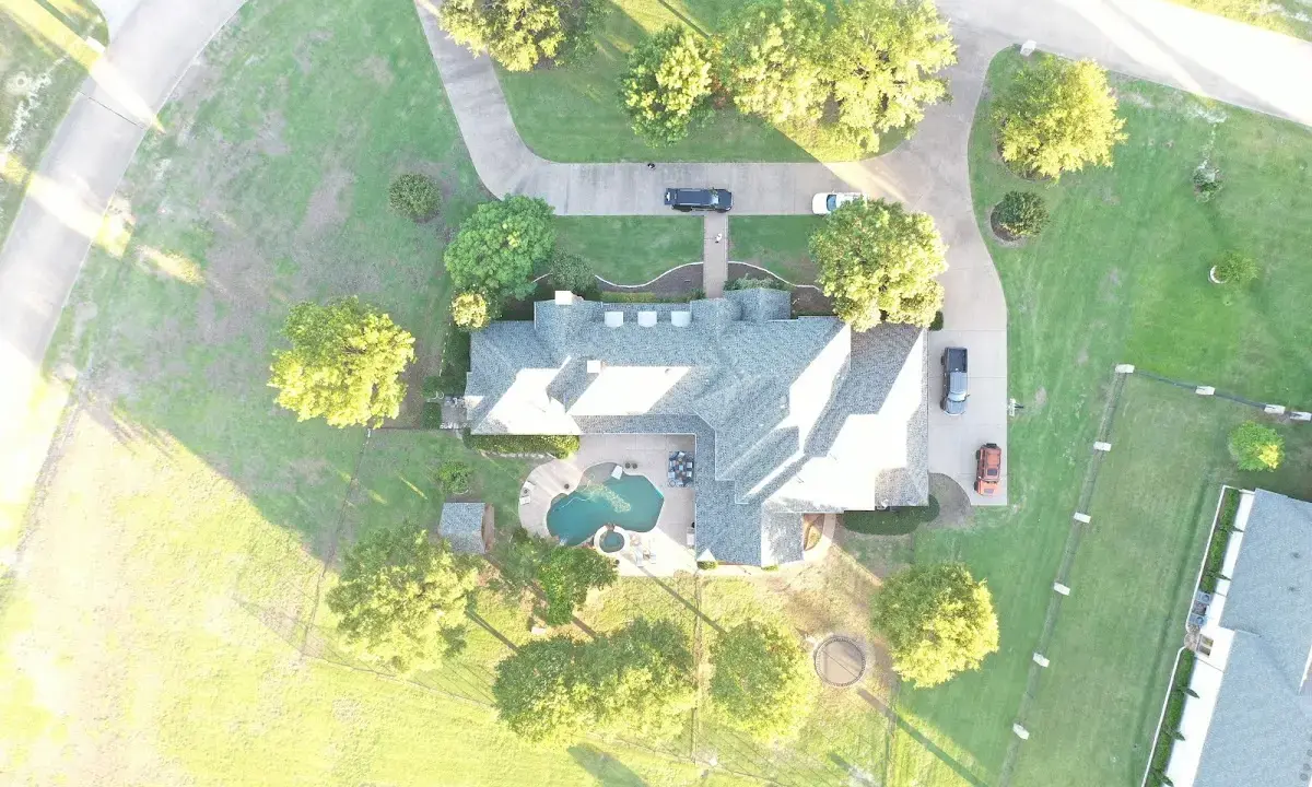 New shingle roof installation on a home in Piedmont